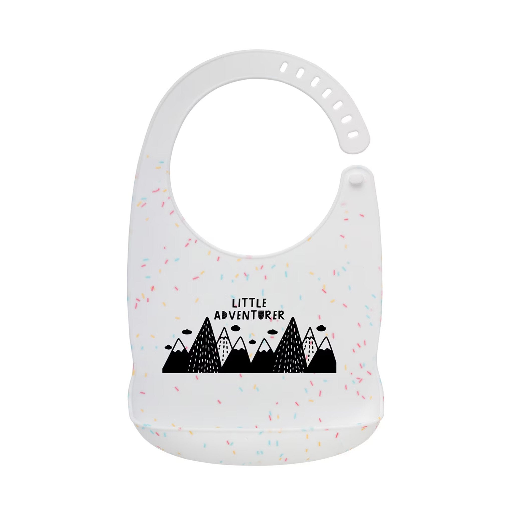 Silicone Baby Bib  Imprinted with Logo (Q361432)