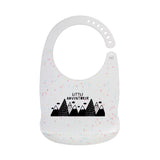 Silicone Baby Bib  Imprinted with Logo (Q361432)
