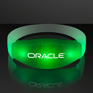 Green LED Steady Illumination Stretch Bracelet (Q362632)