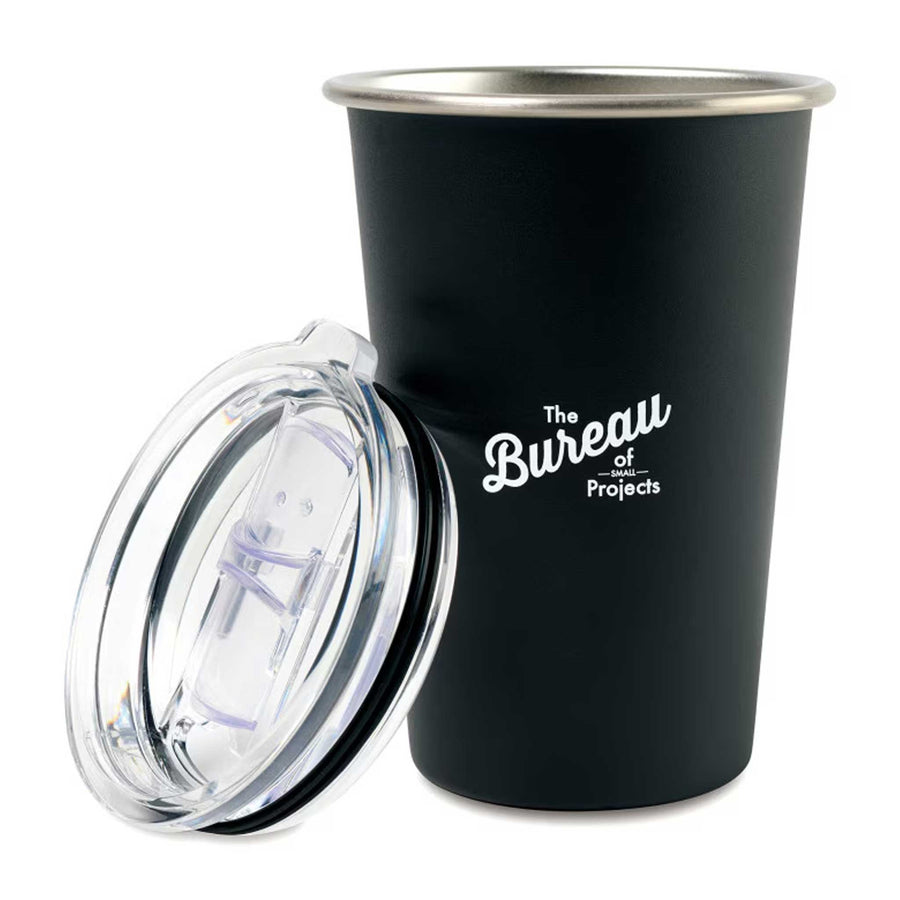 14 Oz. Arlo Classics Stainless Steel Travel Tumbler - Black (Q362922)