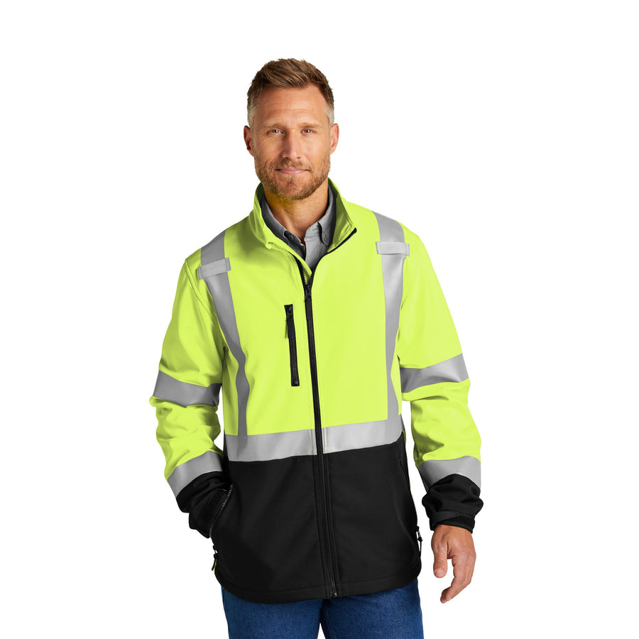 CornerStone® ANSI 107 Class 3 Soft Shell Jacket (Q363332)
