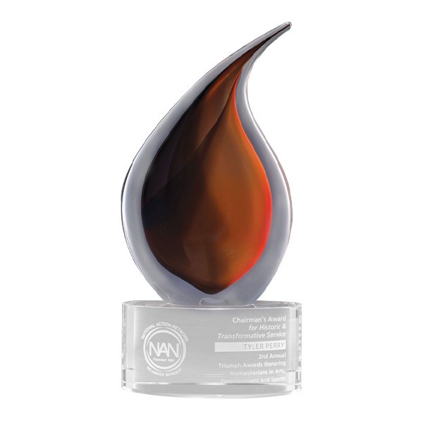 Flare 7.7 Inch Award  Imprinted with Logo (Q364122)