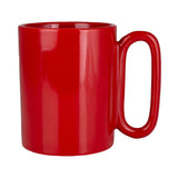 Retro 11 Oz Ceramic Mug With Large Handle (Q364532)