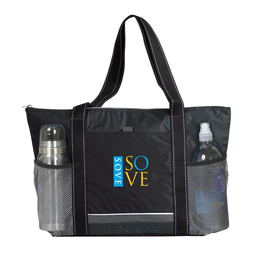 Icy Bright Cooler Tote Bags (Q366311)