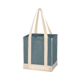 Two-Tone Non-Woven Shopper Tote Bags (12" W x 13" H x 8" D) (Q369311)