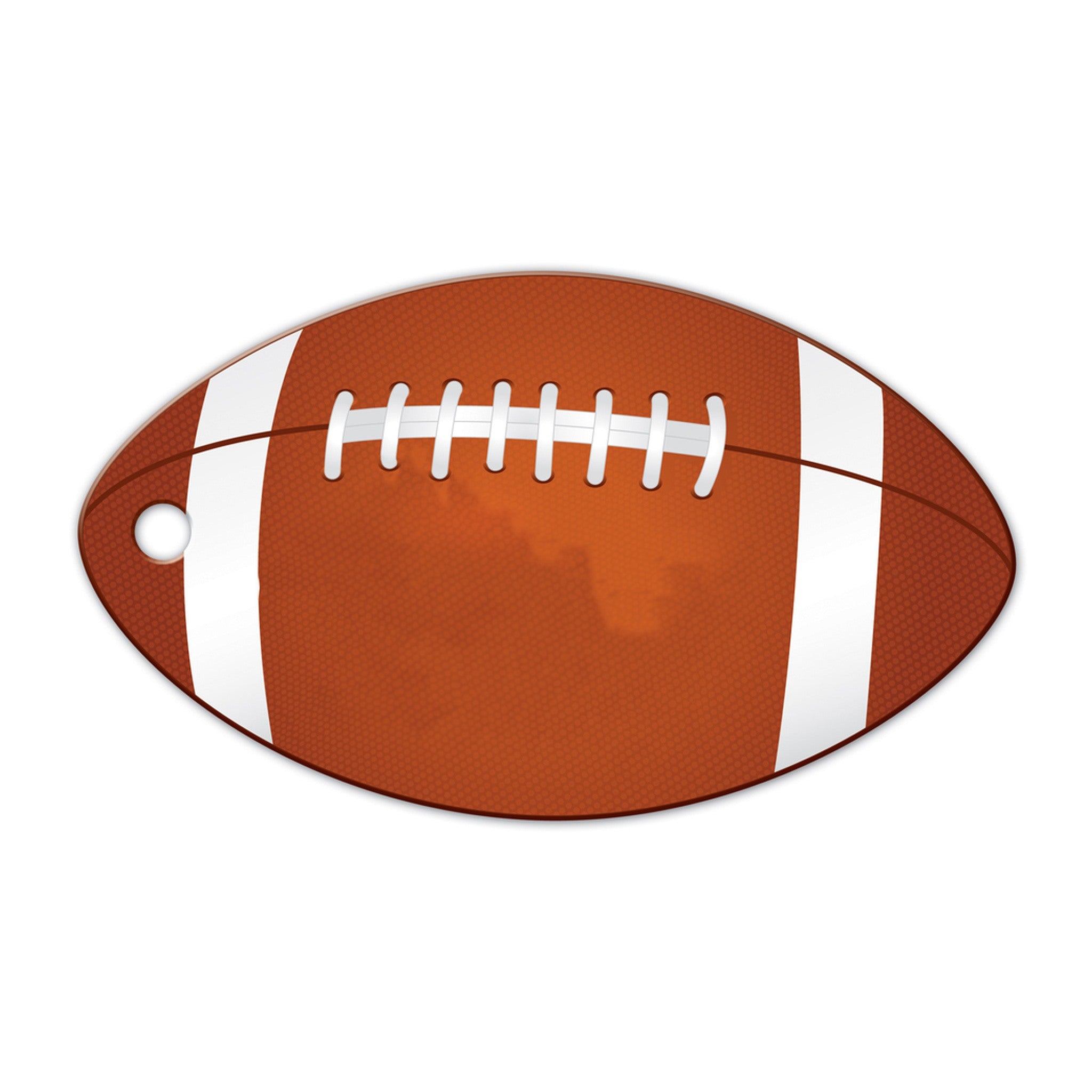 Football Shaped Luggage Tag (Q369322)