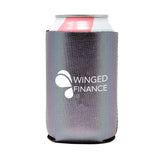 Metallic Neoprene Collapsible Coolie  Imprinted with Logo (Q369422)