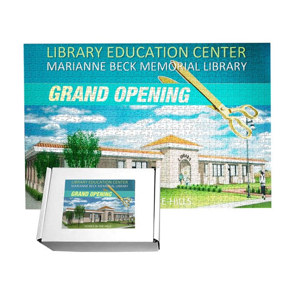 CRYSTAL 1000 Piece Puzzle In Gift Box  Imprinted with Logo (Q369722)