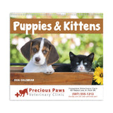 Puppies & Kittens - Spiral  Imprinted with Logo (Q369811)