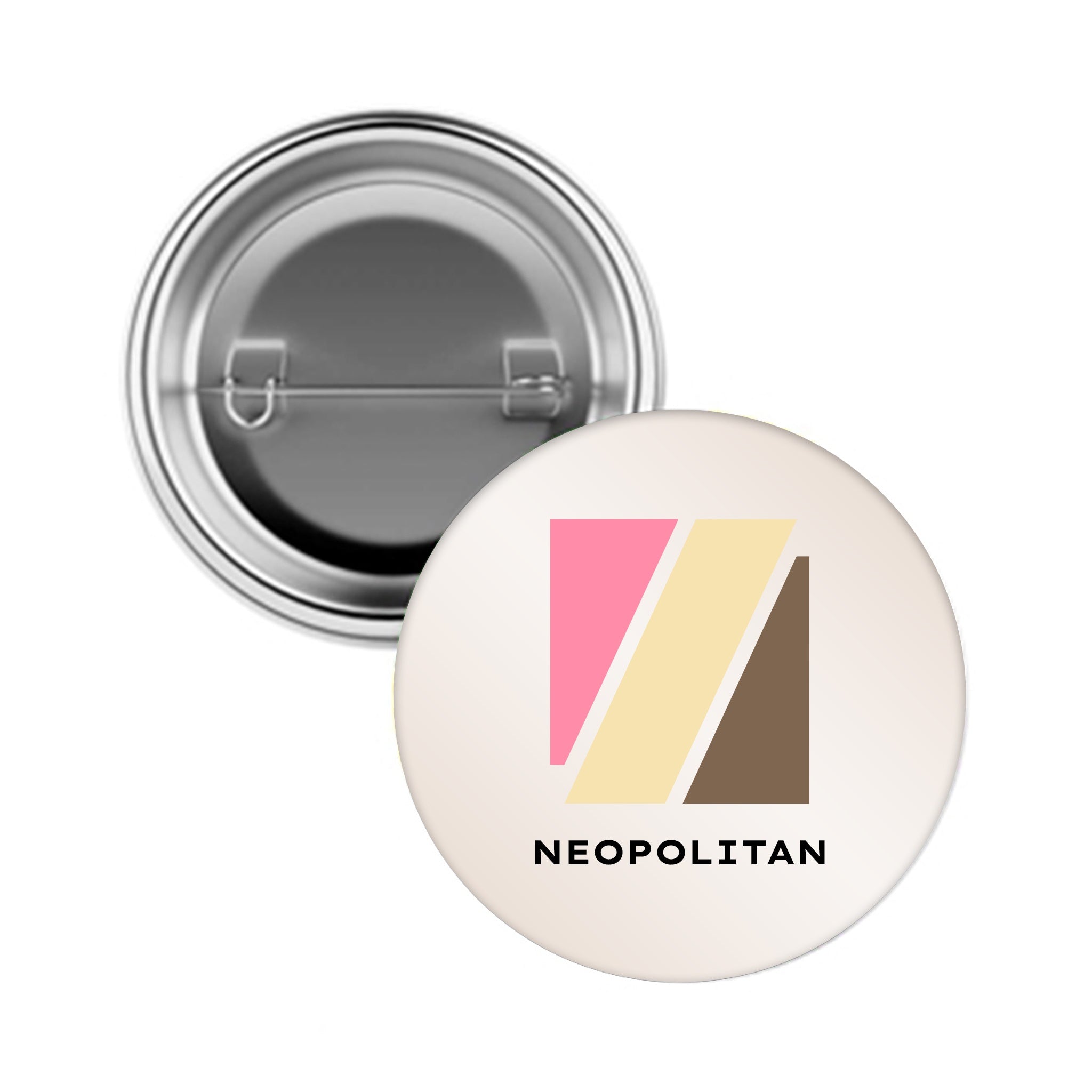 2.25 Inch Full Color Pin Back Button  Imprinted with Logo (Q370122)