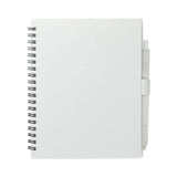 5.5 x 7 Inch FSC Recycled Spiral Notebook - RPET Pen (Q370722)