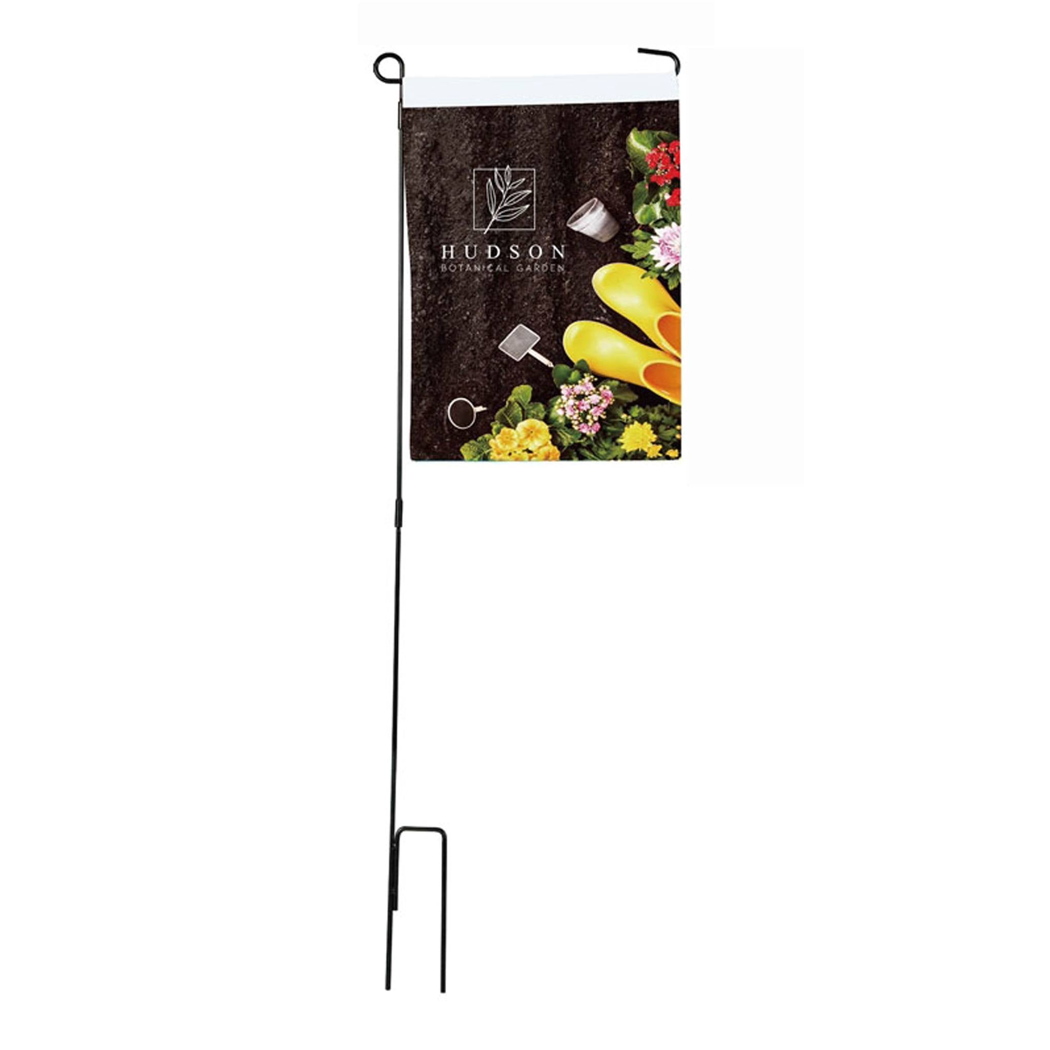 DisplaySplash Garden Flag - Single Sided  Imprinted with Logo (Q371722)
