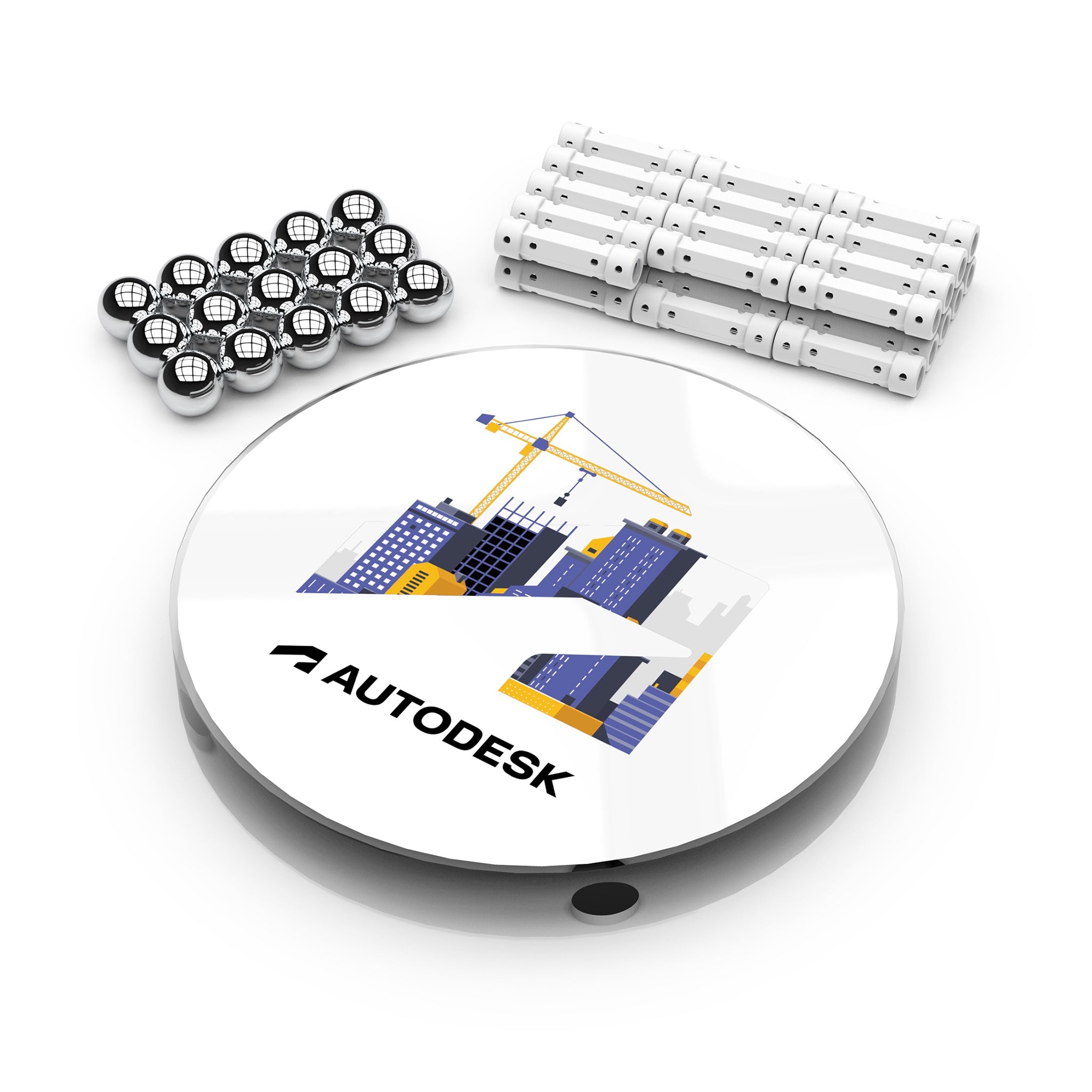 MagnaSculpt Magnetic Desktop Sculpture  Imprinted with Logo (Q372432)