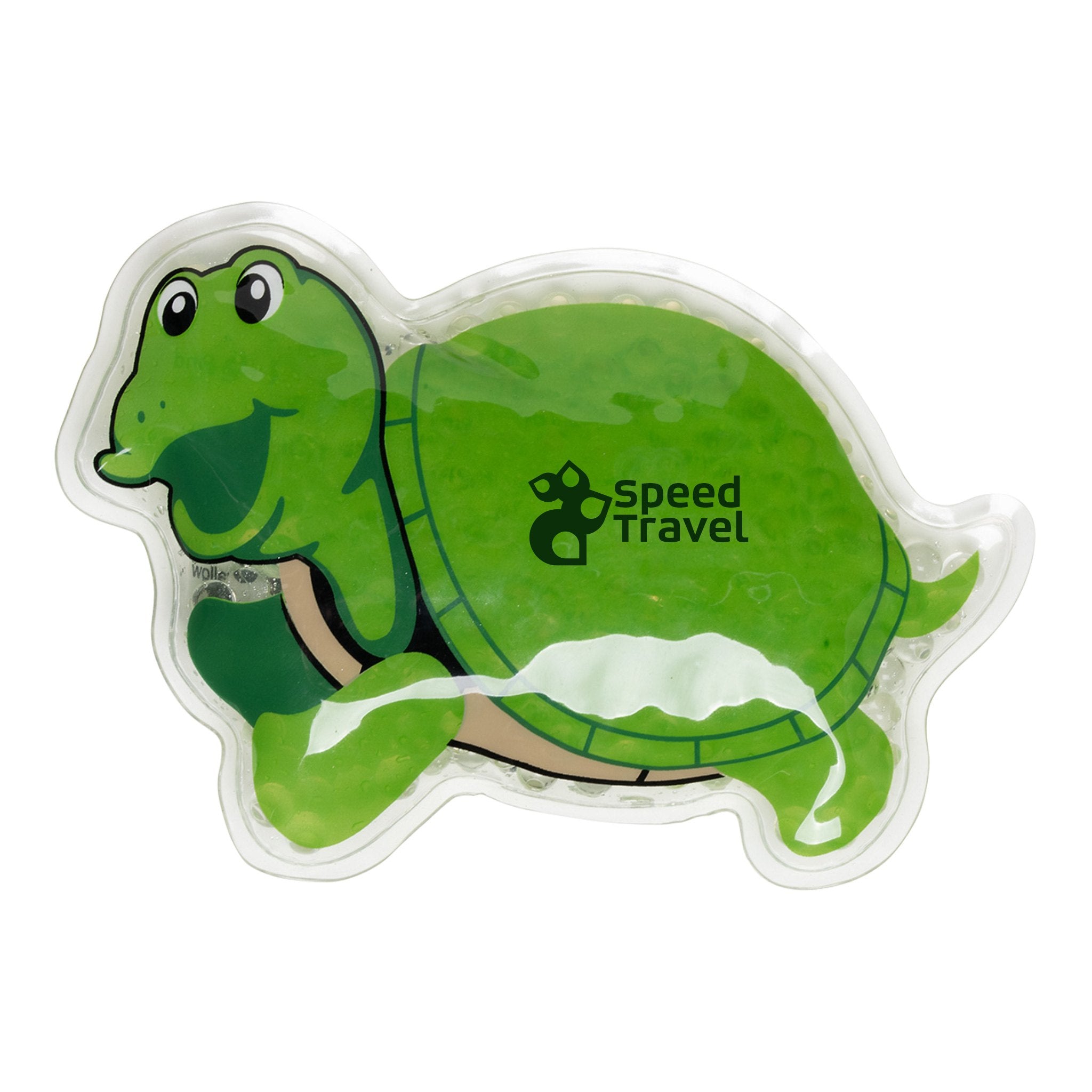 Green Turtle Hot/Cold Packs  Imprinted with Logo (Q373511)