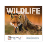 Wildlife Portraits - Stapled Calendar (Q374722)