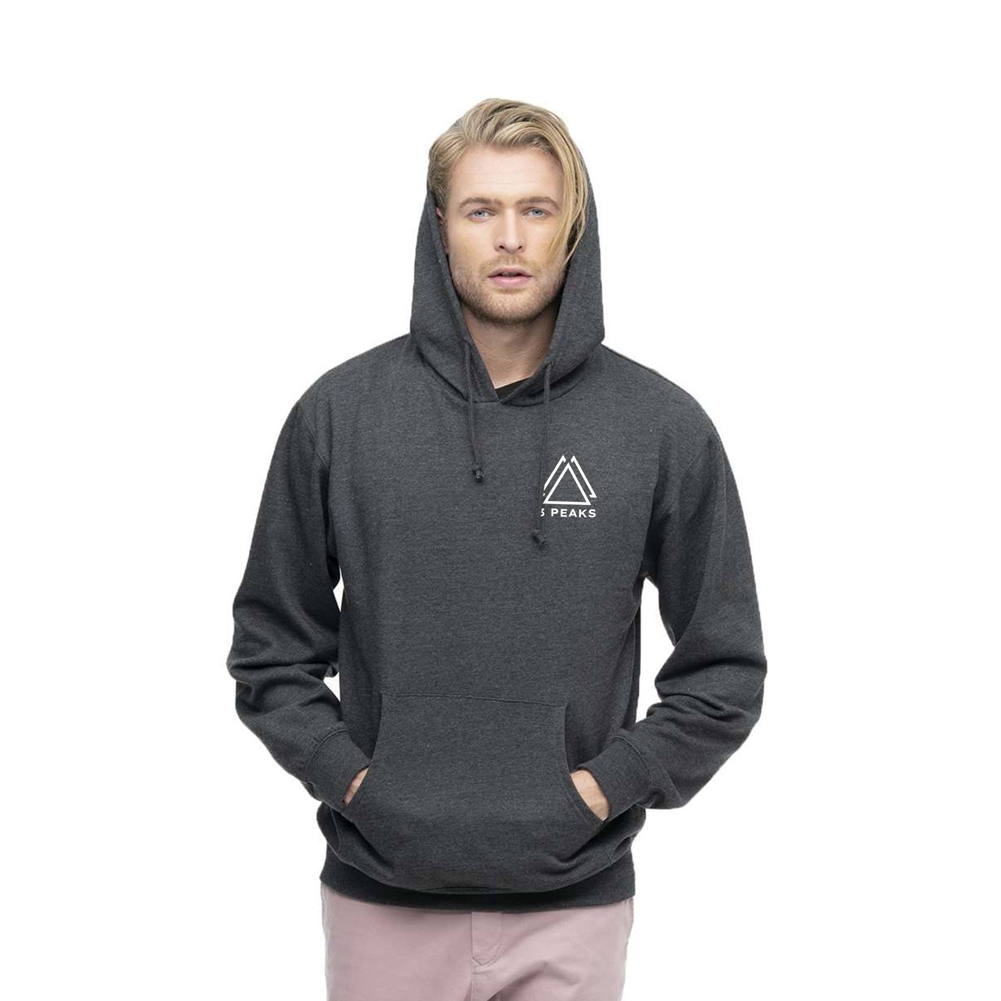 Econscious Organic Heathered Fleece Pullover Hoodies  Imprinted with Logo (Q374811)