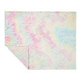 Tie Dye Flannel Fleece Blanket (Q375111)