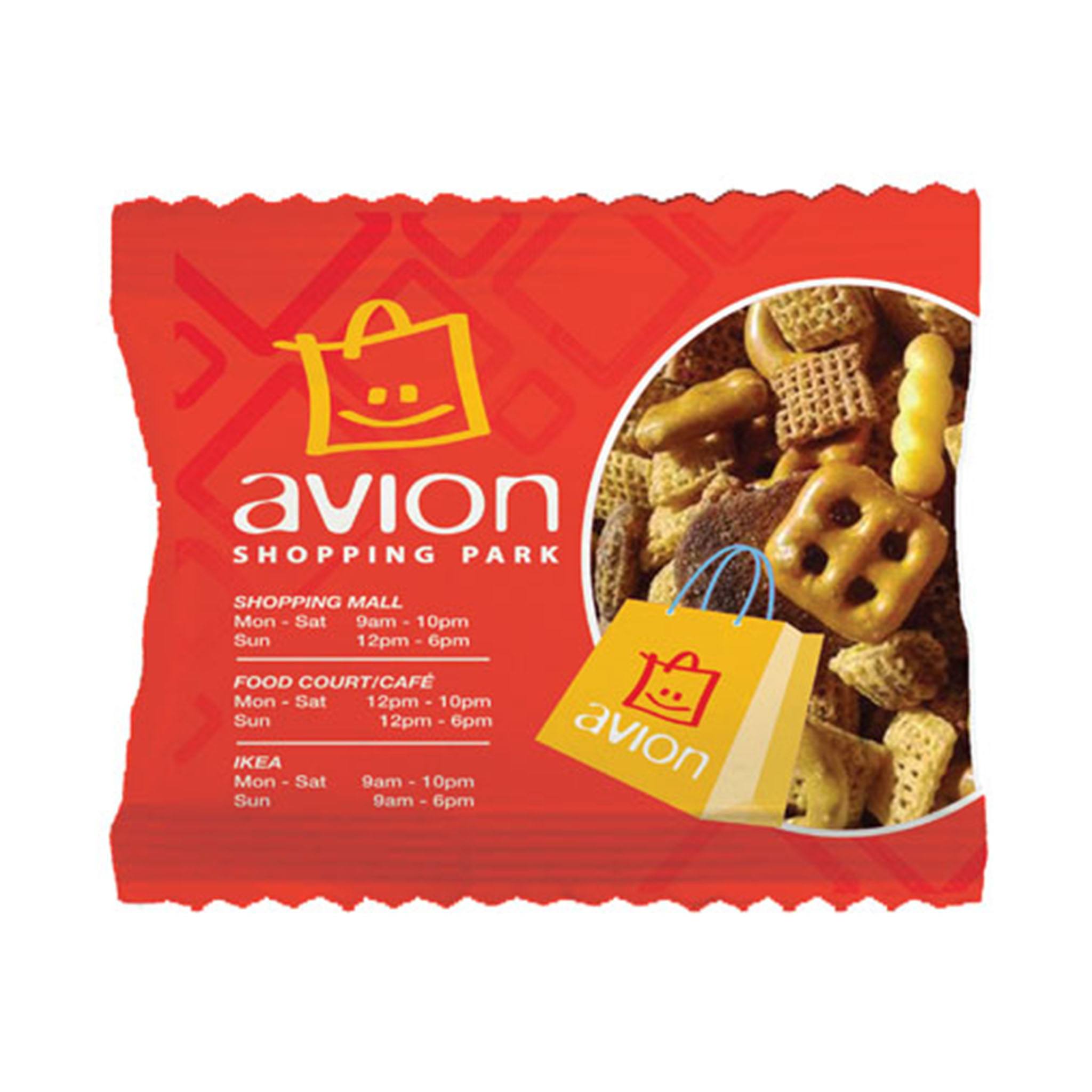 Zagasnacks™ Wide Promo Pack Bag - Chex Mix  Imprinted with Logo (Q375622)