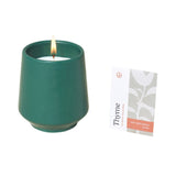 Modern Sprout® Rooted Candle - Dark Teal/Thyme (Q376332)