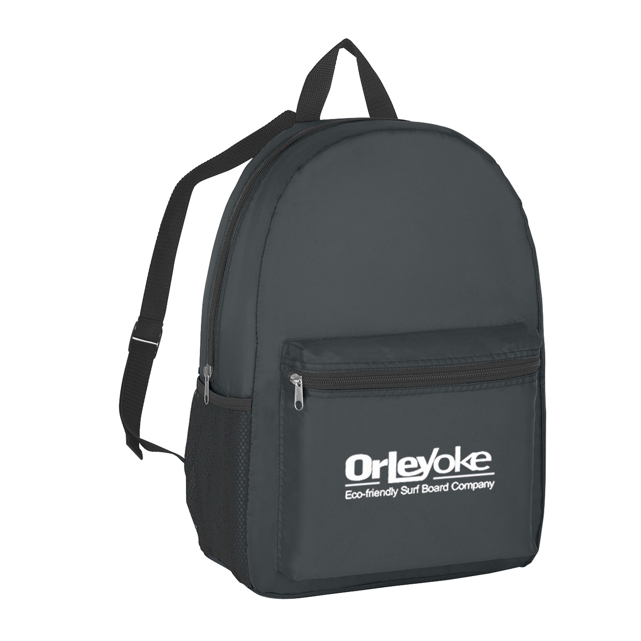 Budget Backpack  Imprinted with Logo (Q376365)