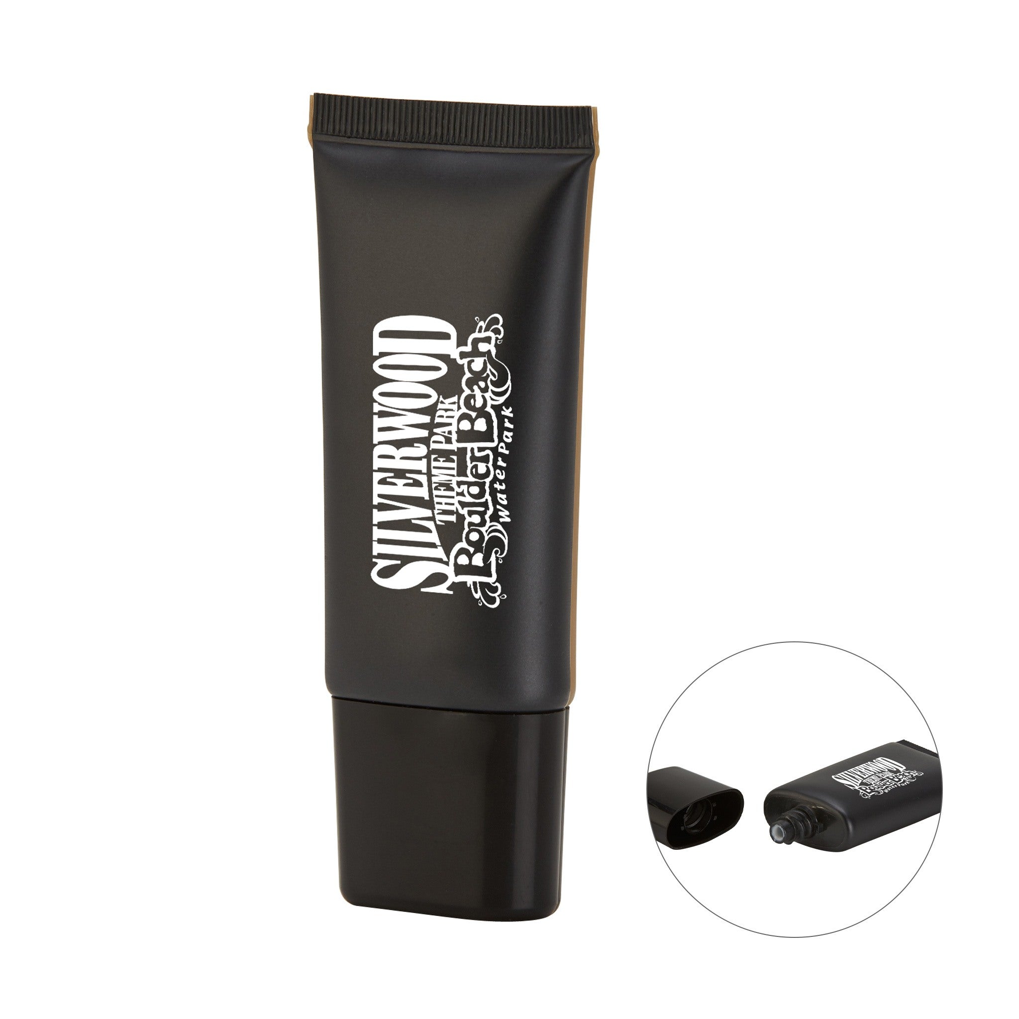 1 Oz. SPF 30 Sunscreen Squeeze Tube  Imprinted with Logo (Q377322)