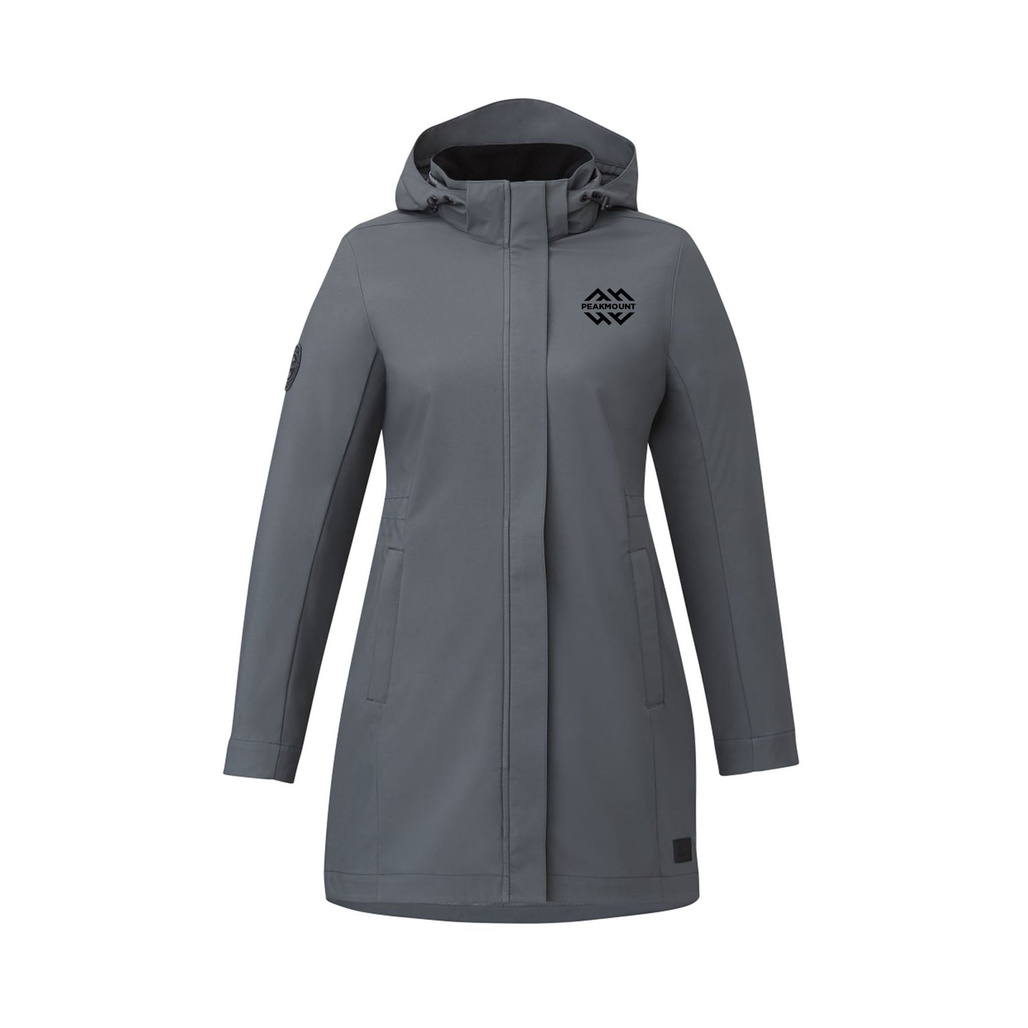 Roots73 NAPANEE Eco Softshell Jacket - Womens  Imprinted with Logo (Q380722)