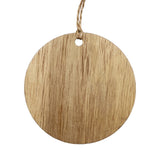 3 Inch Wood Ornament - Round (Q381332)