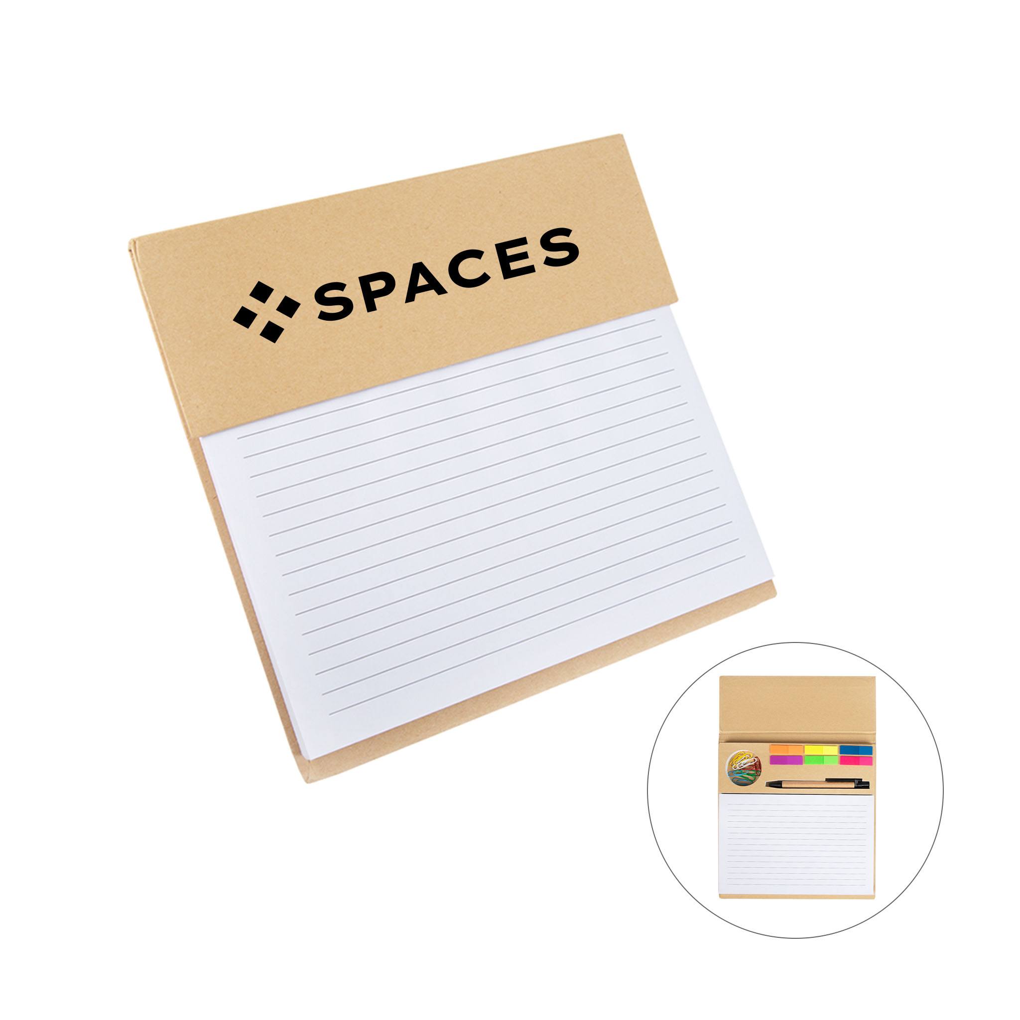 Desktop Notepad And Organizer  Imprinted with Logo (Q381822)