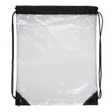 Clear Drawstring Cinch Pack Backpack (Q383611)