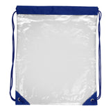 Clear Drawstring Cinch Pack Backpack (Q383611)