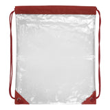Clear Drawstring Cinch Pack Backpack (Q383611)