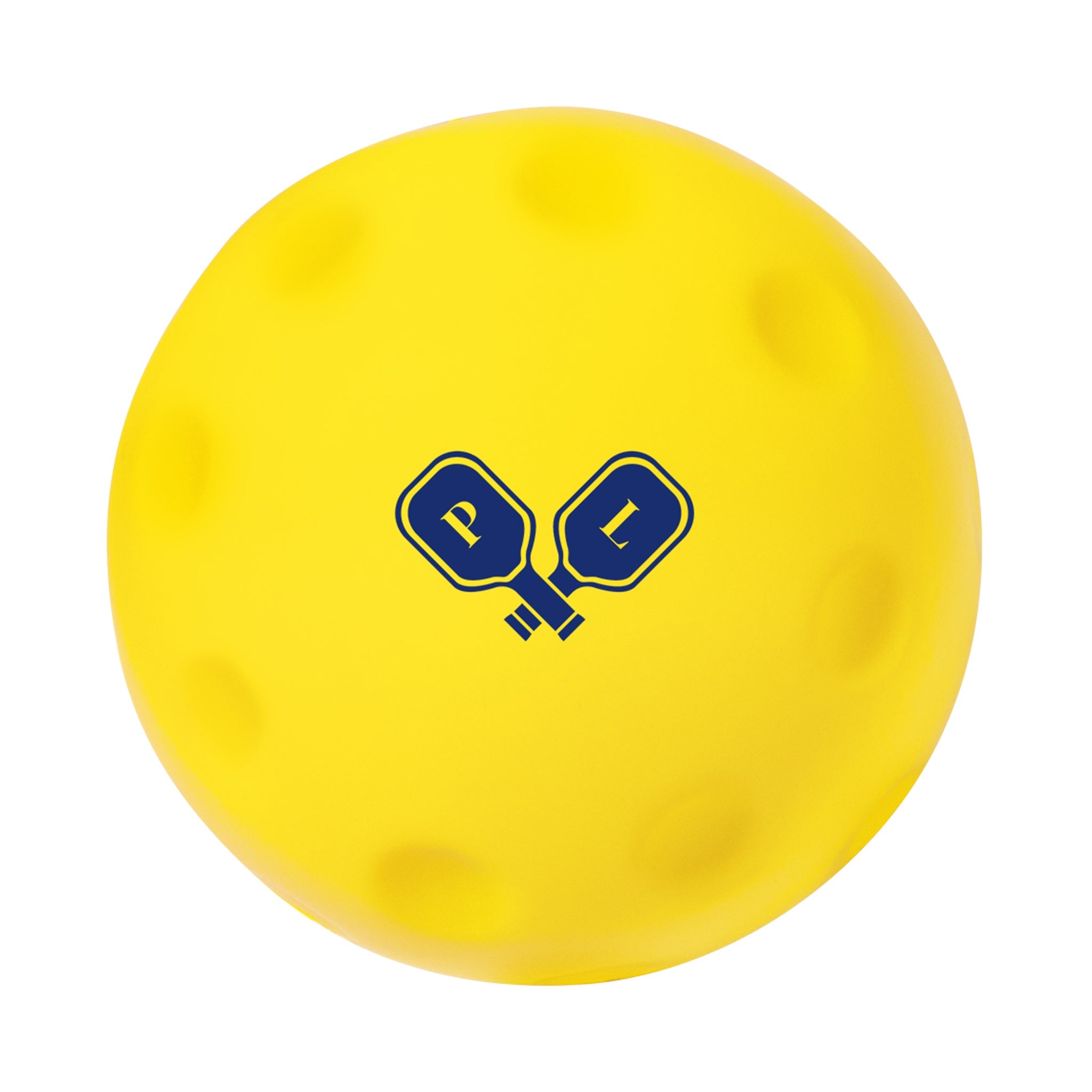 Prime Line Pickleball Shape Stress Ball  Imprinted with Logo (Q383632)
