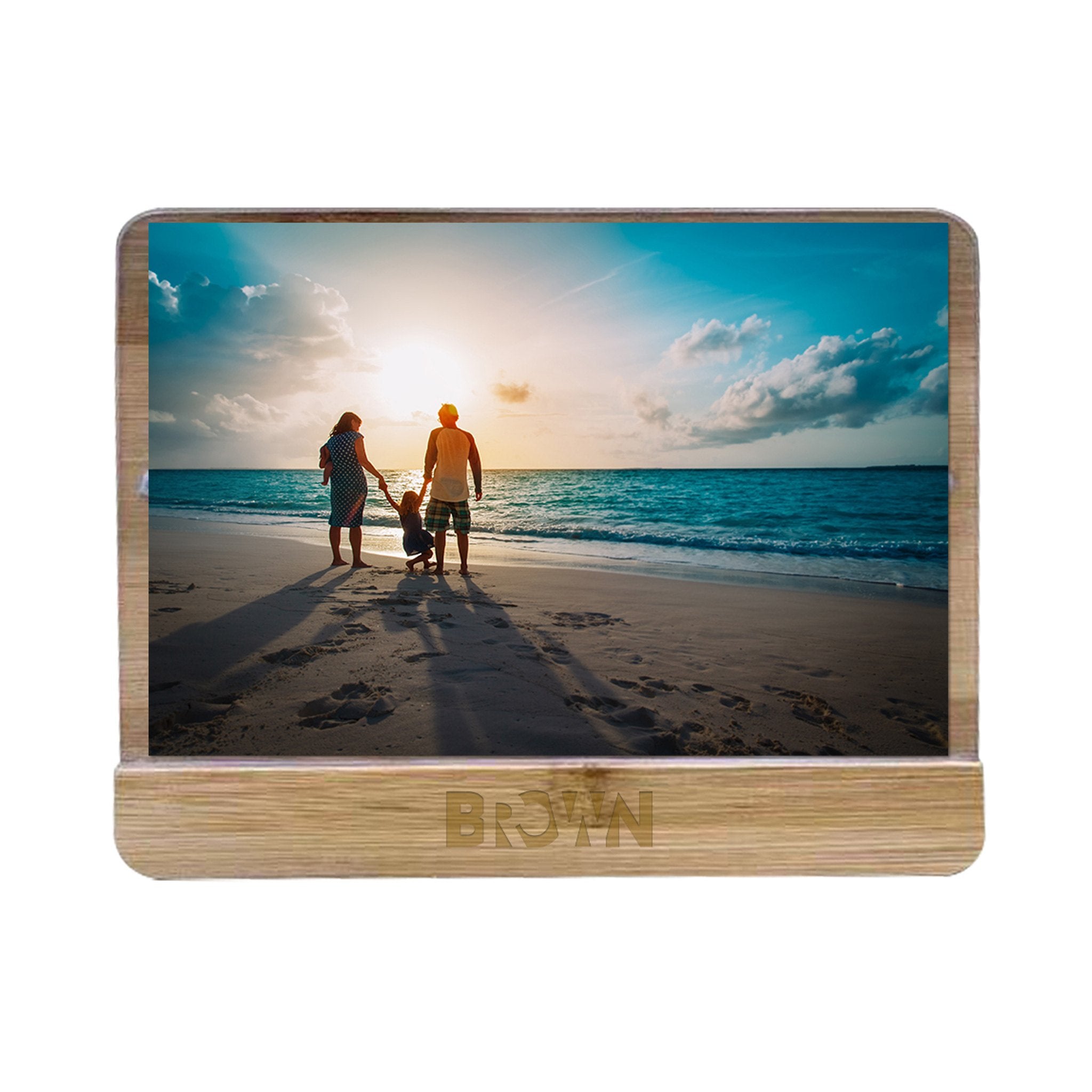 4" x 6" Holliston Bamboo Photo Frame (Q384522)