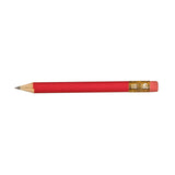 Round Golf Pencil With Erasers (Q384611)