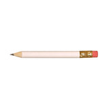 Round Golf Pencil With Erasers (Q384611)