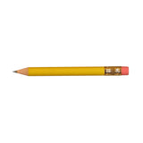 Round Golf Pencil With Erasers (Q384611)