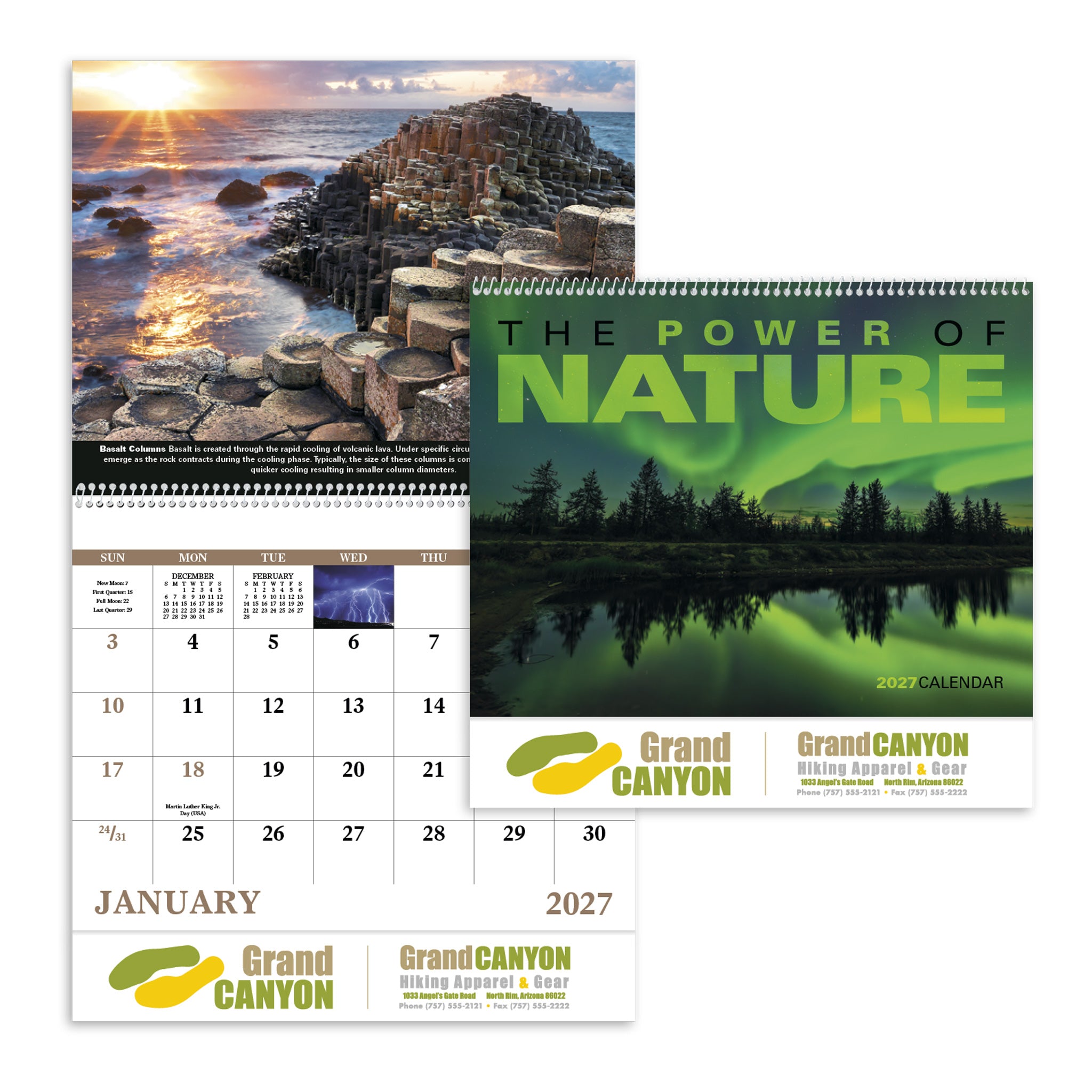 The Power of Nature - Spiral Calendar (Q384722)