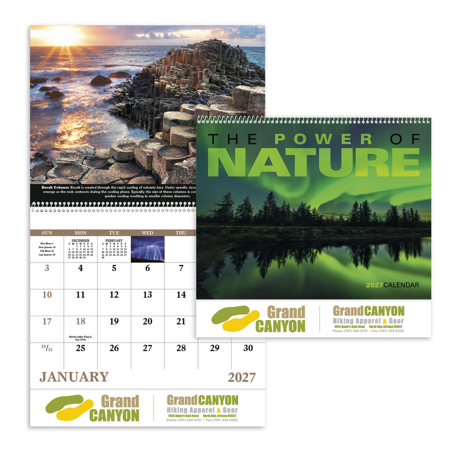 The Power of Nature - Spiral Calendar (Q384722)