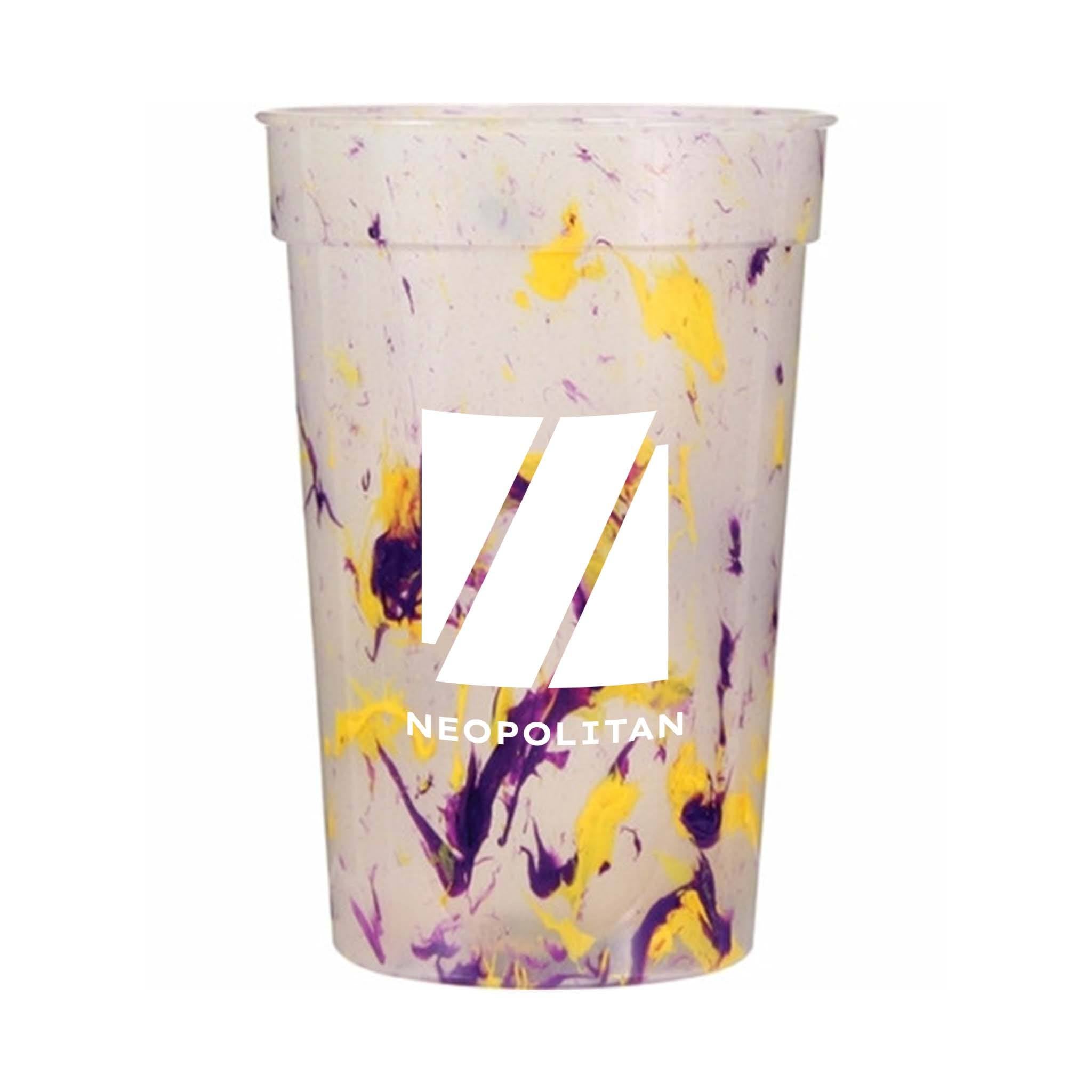 Confetti Stadium Cup (17 oz)  Imprinted with Logo (Q385365)