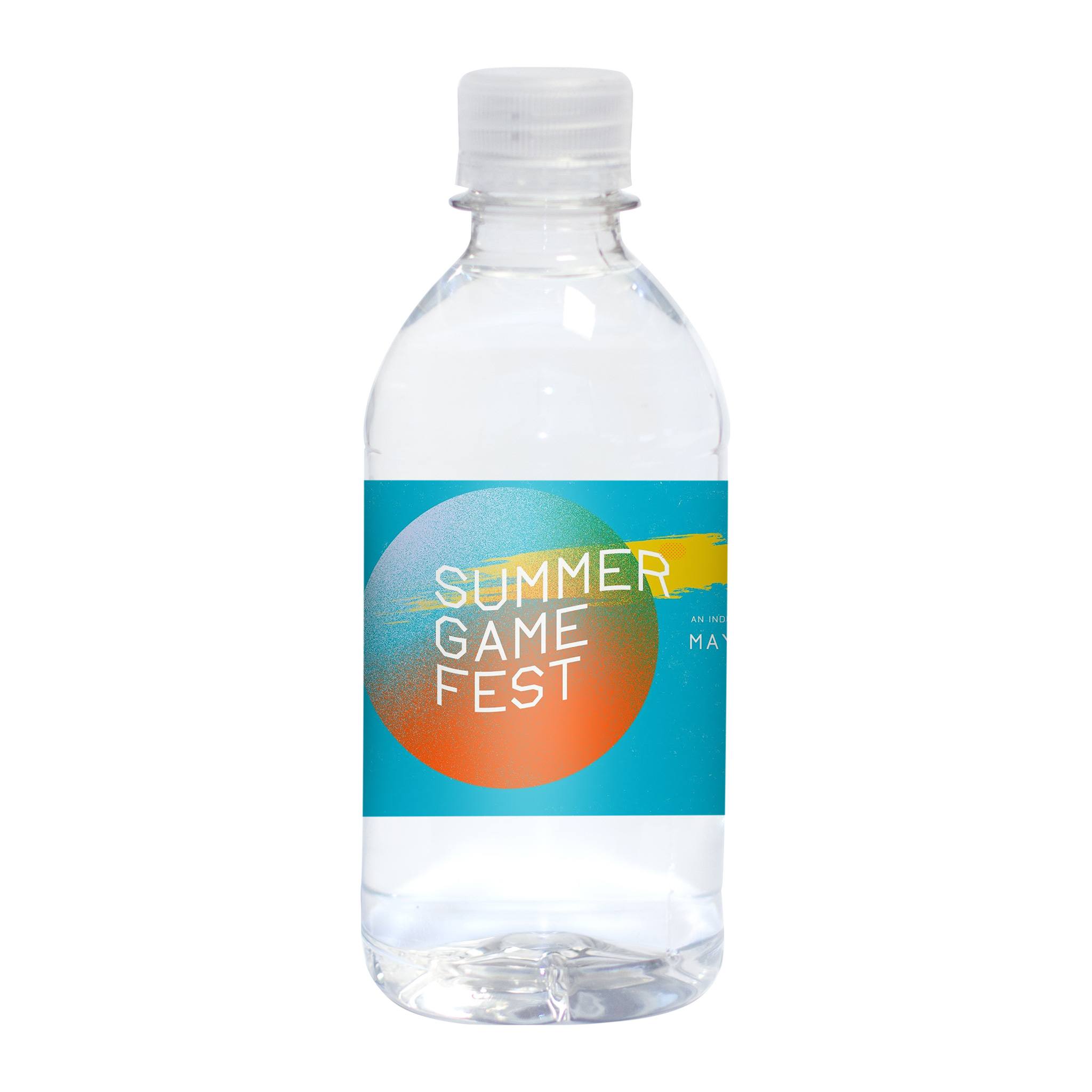 Aquatek Bottled Water (12 oz.)  Imprinted with Logo (Q385511)