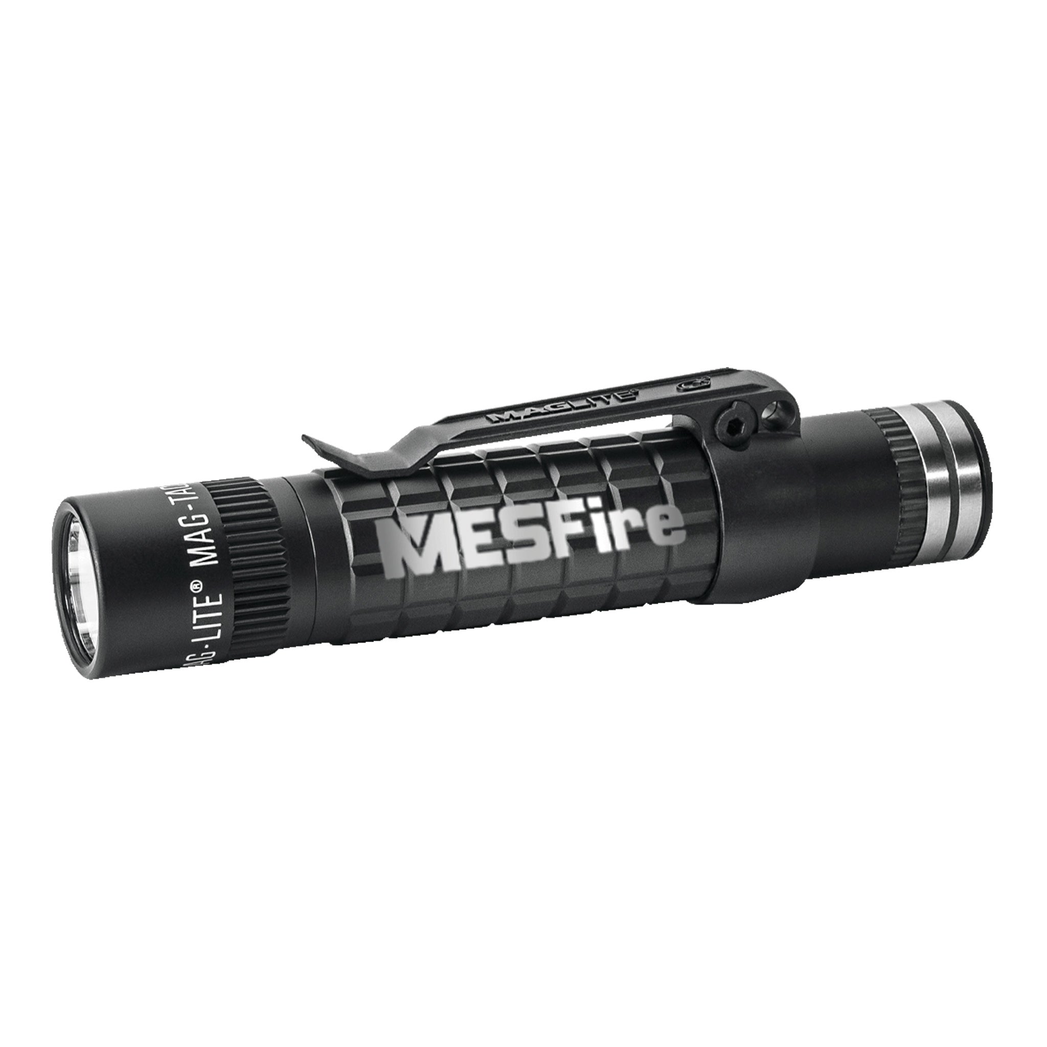 MAG-TAC LED Rechargeable Flashlight Laser Engraved  Imprinted with Logo (Q385922)
