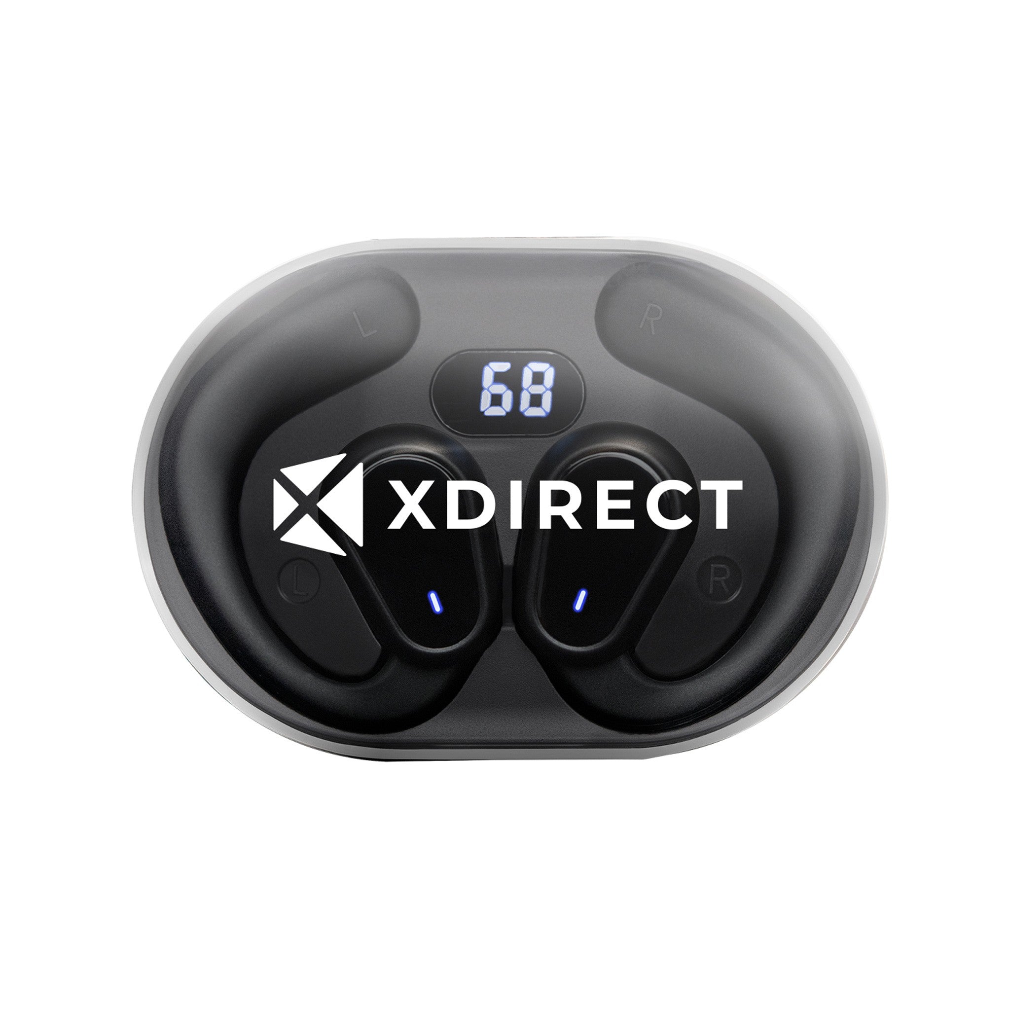 Open Ear TWS Earbuds With Charging Case  Imprinted with Logo (Q386122)