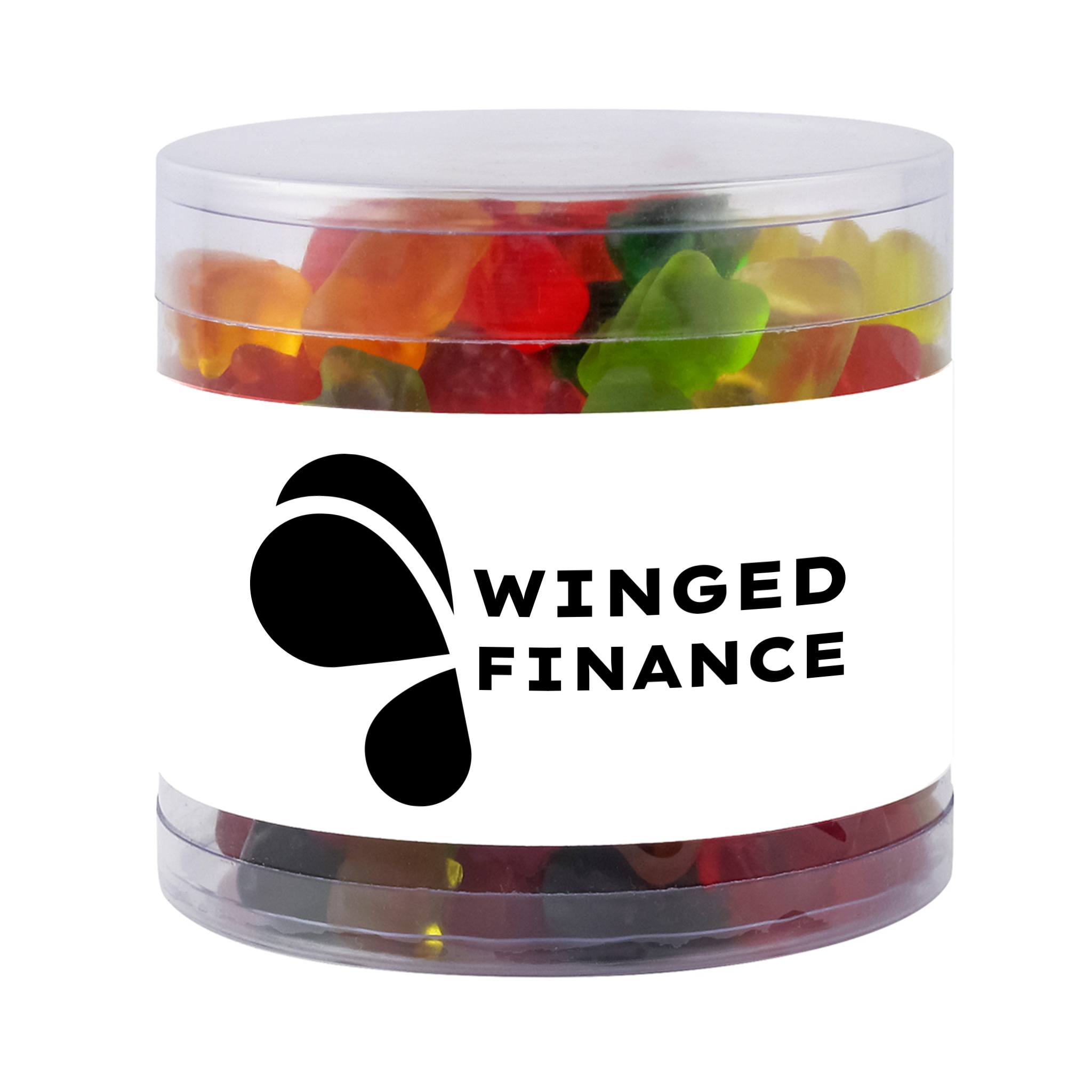 Clever Candy Round Acetates - Gummy Bears  Imprinted with Logo (Q386222)