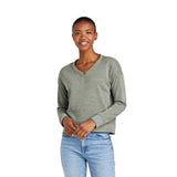 District® Women’s Perfect Tri® Fleece V-Neck Sweatshirt (Q387922)