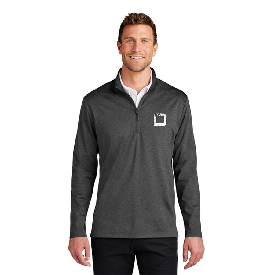 Port Authority® C-negotiable® Double Knit 1/4-Zip Pullover (Q389922)
