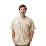 Columbia Men's Bahama™ II Short-Sleeve Shirts(3 oz.)  Imprinted with Logo (Q390311)