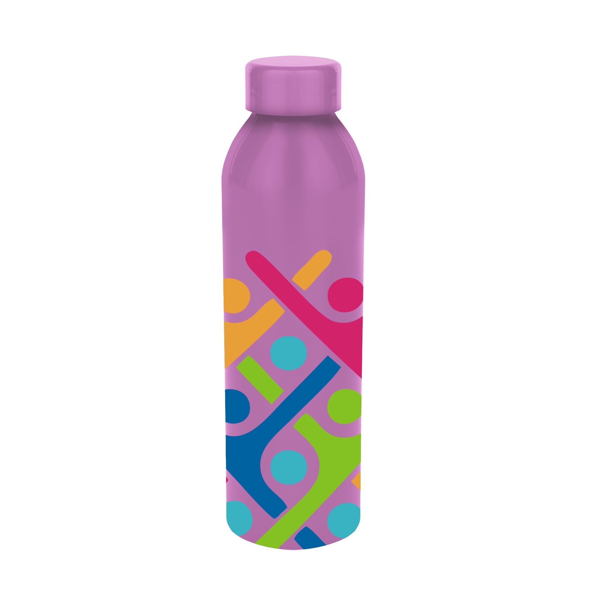 20 Oz. Full Color Serena Aluminum Bottle  Imprinted with Logo (Q391822)