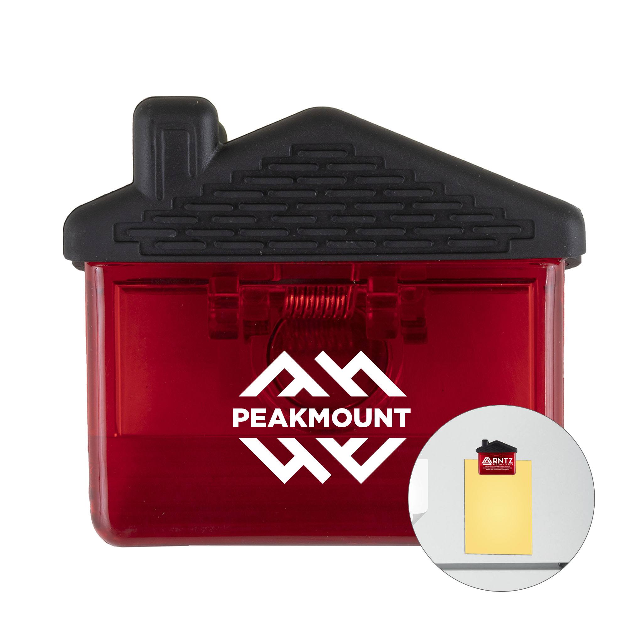 The Housemate House Shaped Magnet Clip  Imprinted with Logo (Q392011)