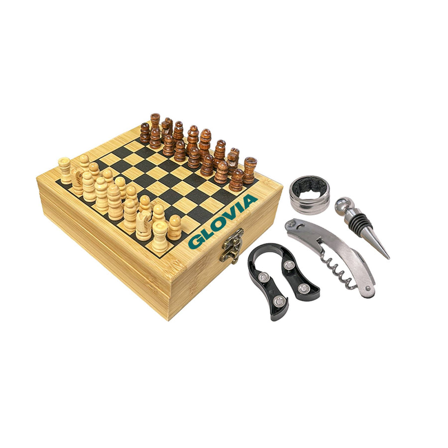 Chess Board & Wine Set (Q392122)