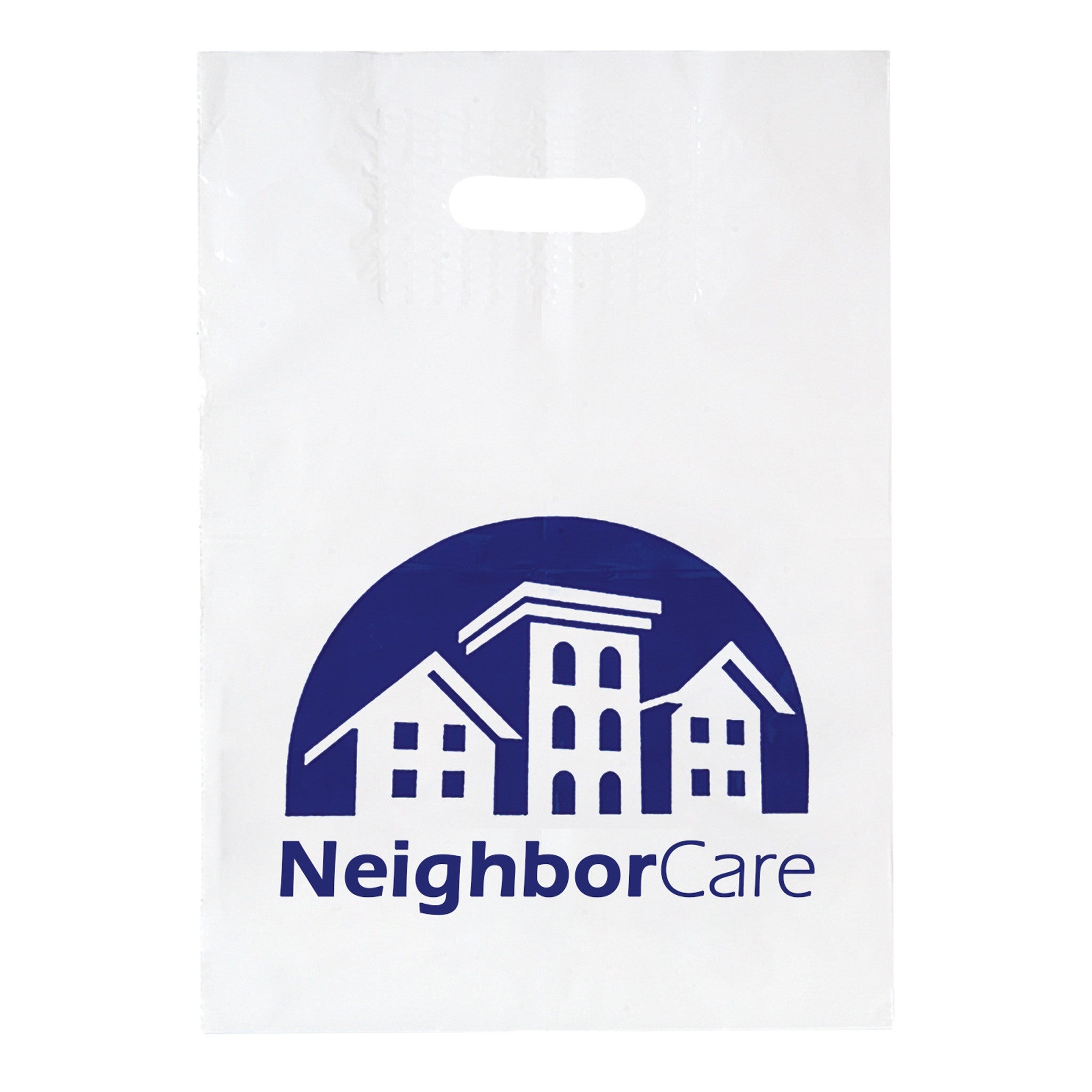 Patch Handle Reinforced Die Cut Bag 12 x 16 x 4 (Q394532)